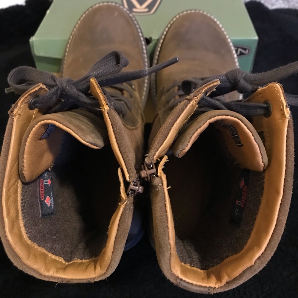 Keen Bailey Lace Boot, thermal, brown leather - Picture 5 of 9
